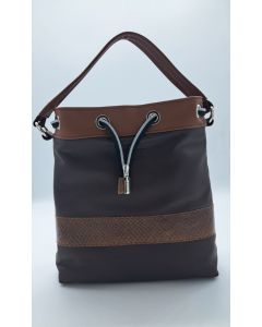 PURE Casual Brown-Toffee Beutel Vorderseite