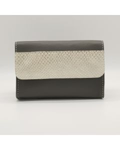 Beltissimo White-Stone Clutch