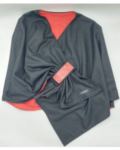 Cape Fischgrat Schwarz-Offwhite