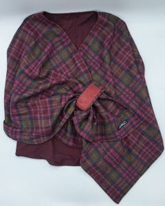 Cape Bordeaux kariert