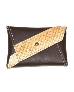 Leder-Etui Diagonia Natur-Pur vorn