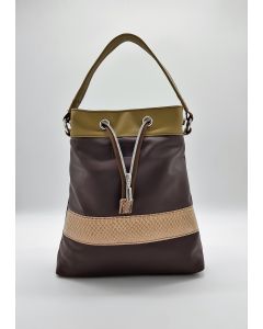 PURE Casual Havanna Beutel vorn