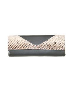 Leder-Etui Skripta White-Stone vorn